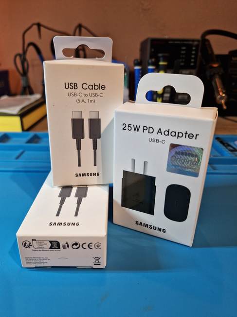 Kit Samsung 25W PD + Cable USB-C