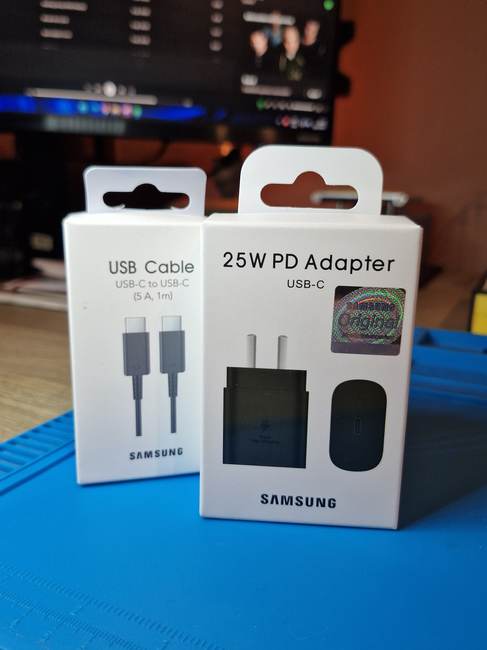 Kit Samsung 25W PD + Cable USB-C